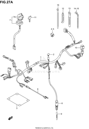 Wiring Harness (model K5/k6) Schematic