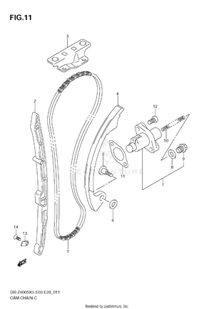 Cam Chain Schematic