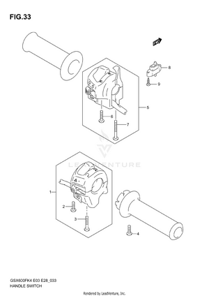 Handle Switch Schematic