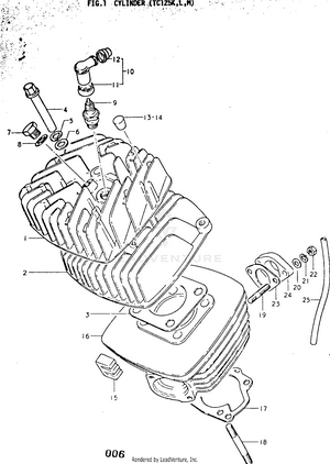 Cylinder (tc125k Schematic