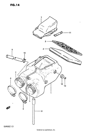 Air Cleaner Schematic