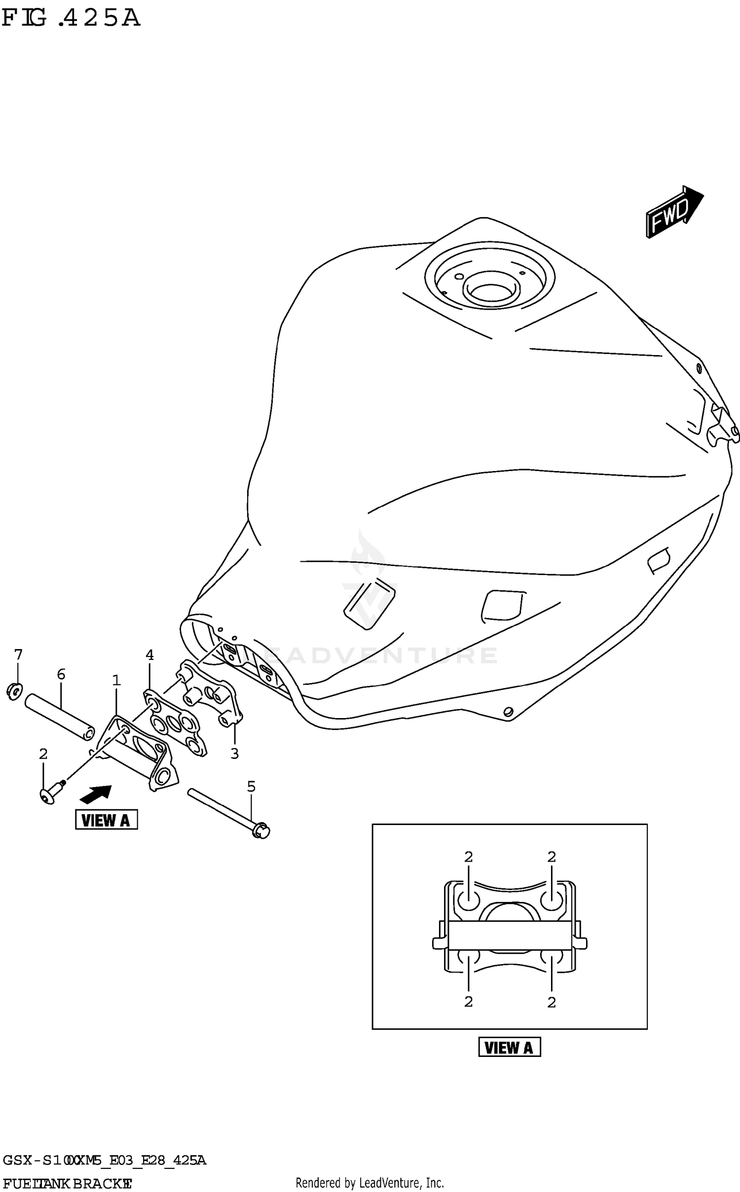 FUEL TANK BRACKET