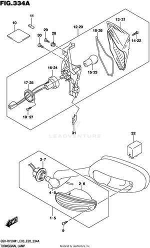 Turnsignal Lamp Schematic