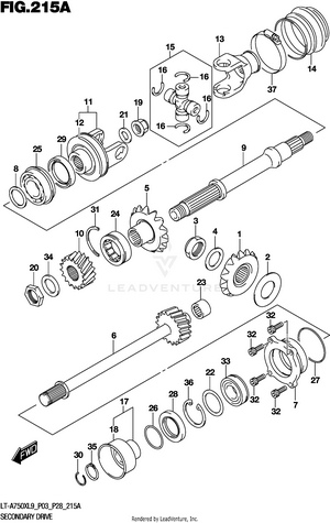 Secondary Drive Schematic