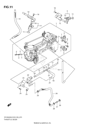 Throttle Body Schematic