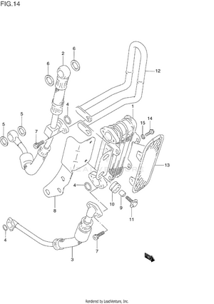 Oil Cooler (optional Schematic