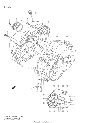 Crankcase Cover Schematic