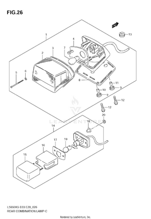 Rear Combination Lamp Schematic