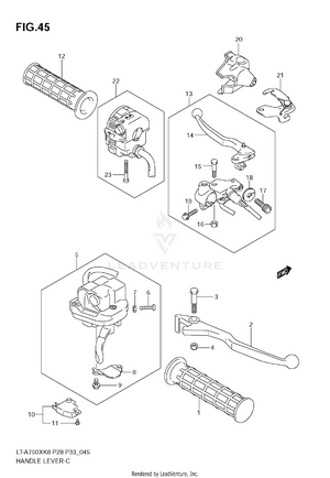 Handle Lever Schematic