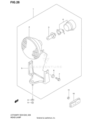 Headlamp Schematic