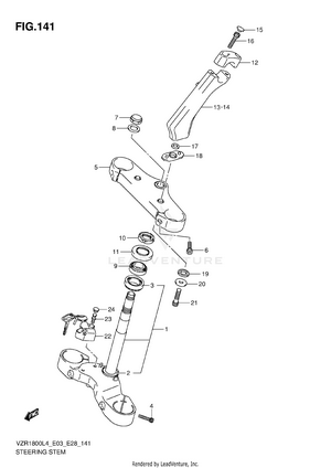 Steering Stem Schematic