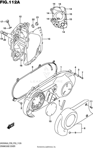 Crankcase Cover Schematic