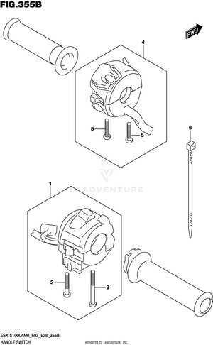 Handle Switch (e28) Schematic