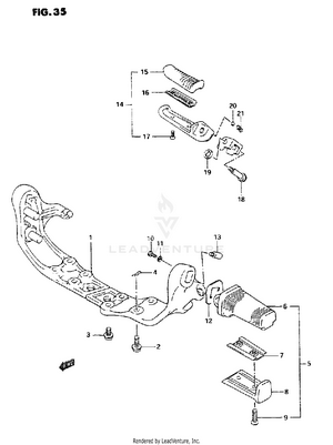 Footrest Schematic