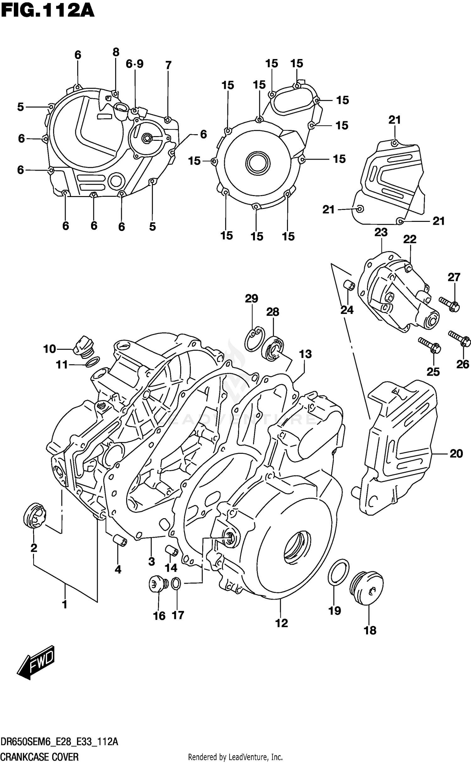 CRANKCASE COVER