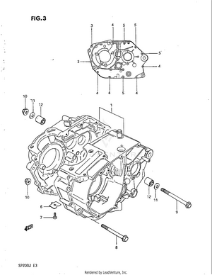 Crankcase Schematic