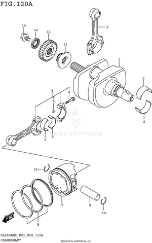 Crankshaft Schematic