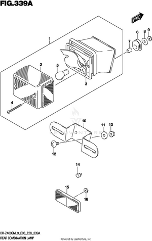 Rear Combination Lamp Schematic