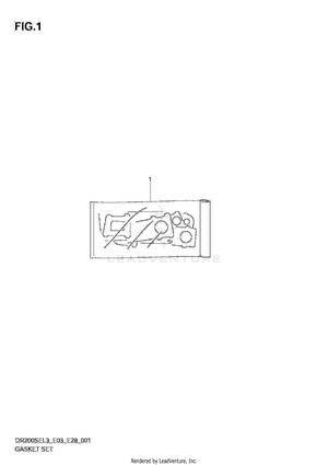 Gasket Set Schematic