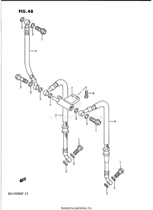 Front Brake Hose Schematic