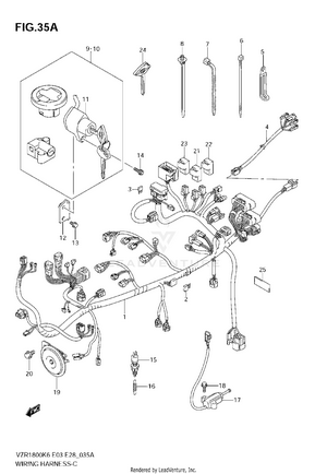 Wiring Harness (vzr1800nk8/nk9) Schematic