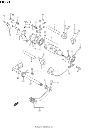 Gear Shifting Schematic