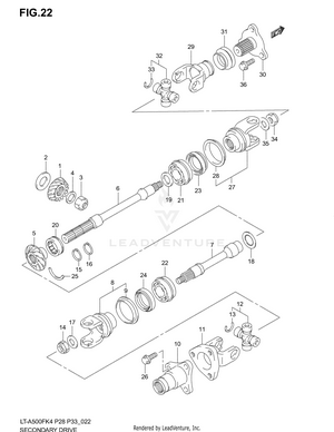 Secondary Drive Schematic