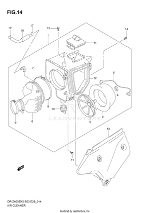Air Cleaner Schematic