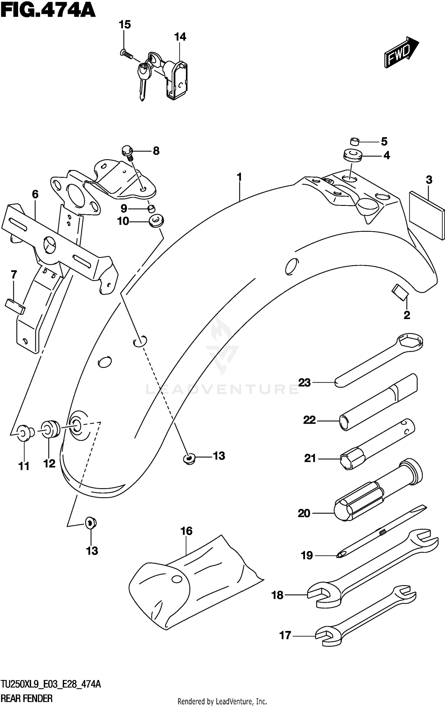REAR FENDER