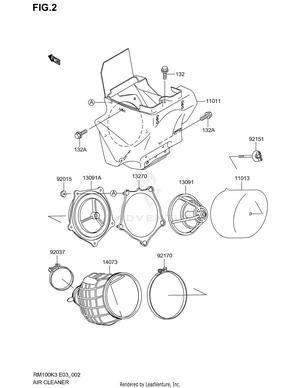 Air Cleaner Schematic