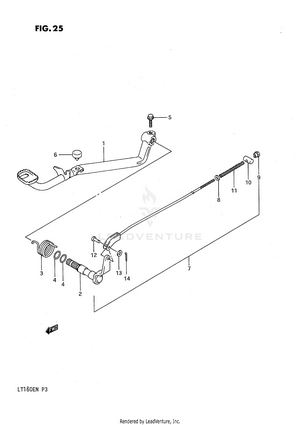 Rear Brake Schematic