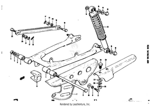 Rear Swinging Arm Schematic