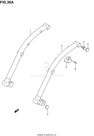 Frame Handle Grip (model K5) Schematic