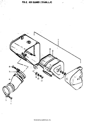 Air Cleaner (ts185k Schematic