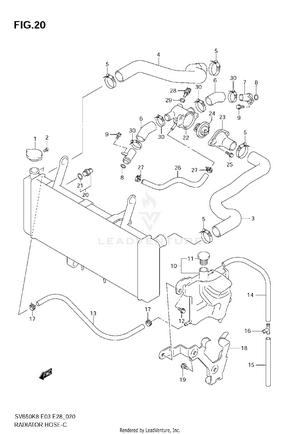 Radiator Hose Schematic
