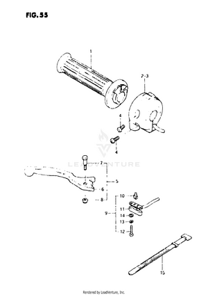 Right Handle Switch (gs450ez) Schematic