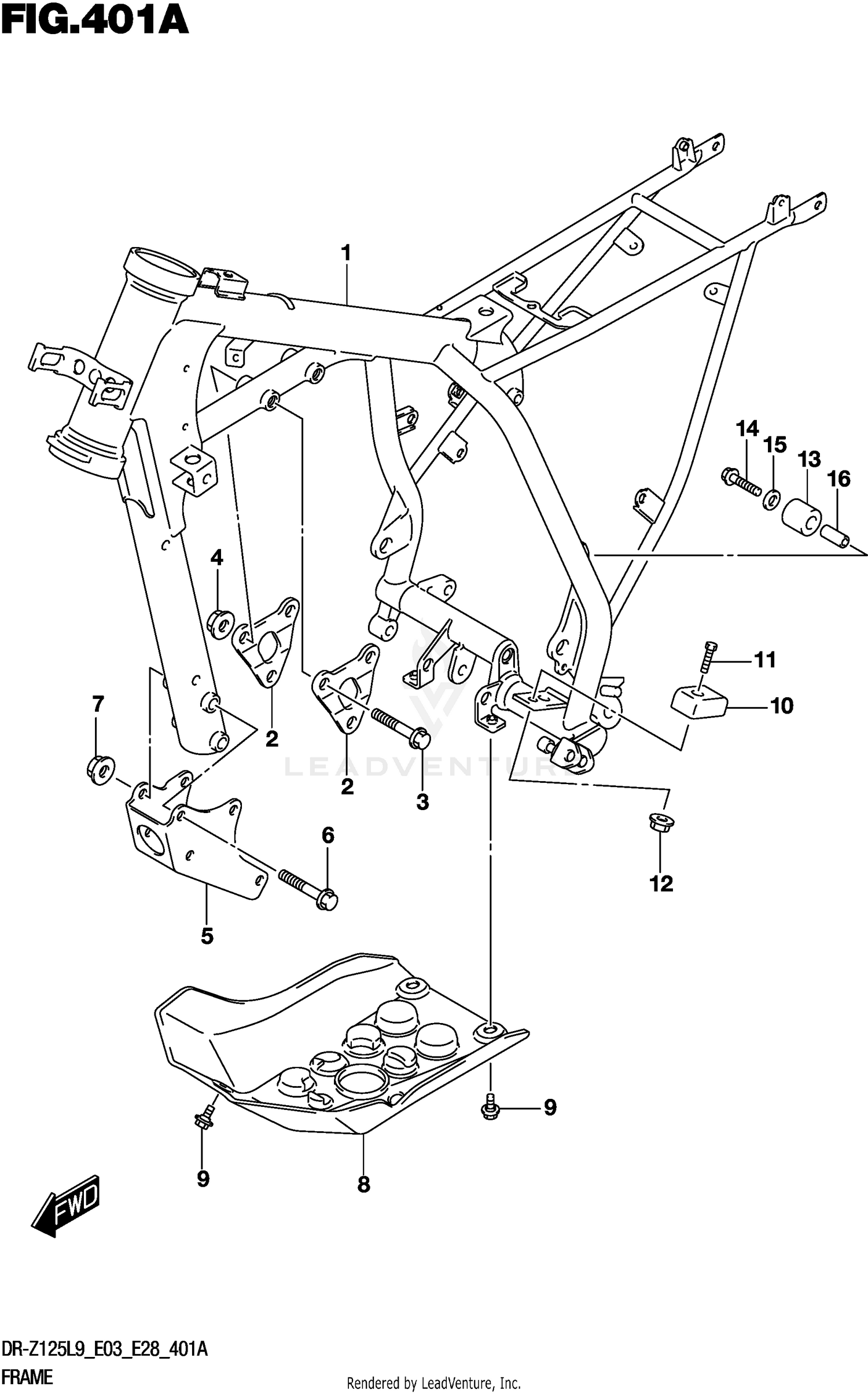 Assembly diagram