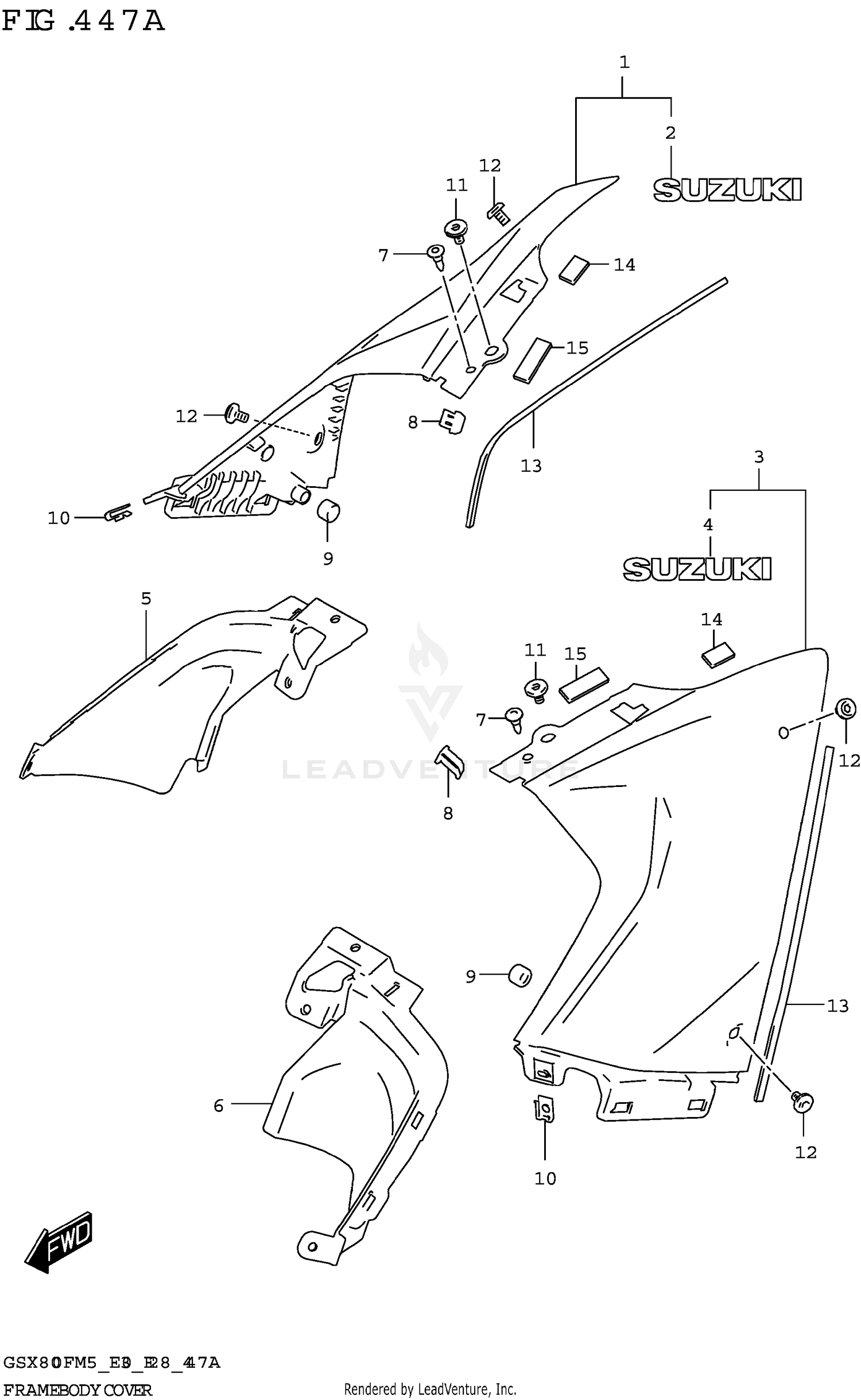 FRAME BODY COVER