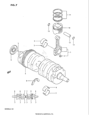 Crankshaft Schematic
