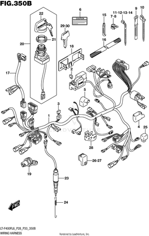 Wiring Harness (lt-f400fl6 P33) Schematic
