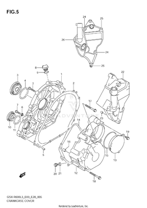 Crankcase Cover Schematic