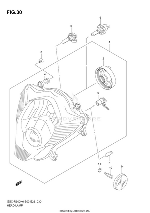 Headlamp Schematic