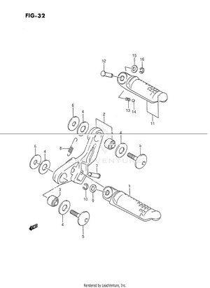 Footrest Schematic