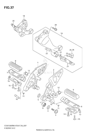 Footrest Schematic