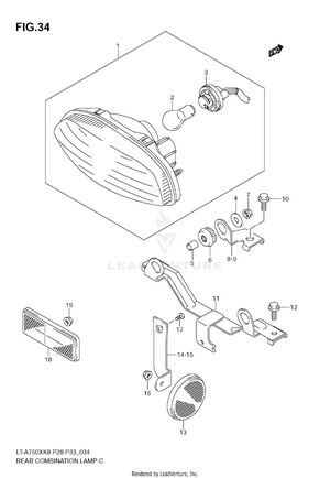 Rear Combination Lamp Schematic