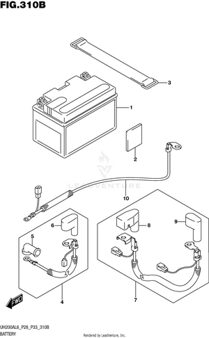 Battery (uh200al6 P33) Schematic