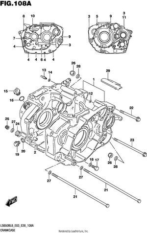 Crankcase Schematic