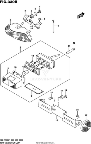 Rear Combination Lamp Schematic