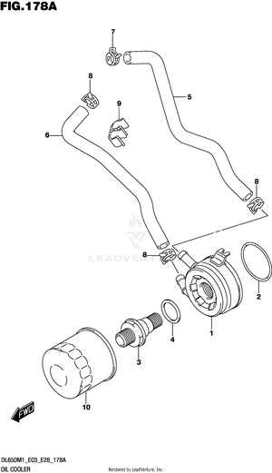 Oil Cooler Schematic