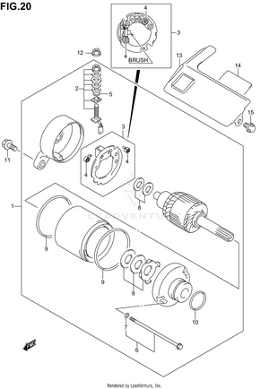 Starting Motor Schematic